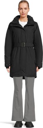 Columbia Icelandite II Parka Womens Coat Black : 2XL, Polyester