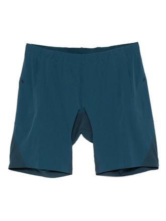 Veilance panelled shorts - men - Nylon/Spandex/Elastane - S - Blue