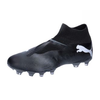 Puma Puma Men Future 7 Match+ Ll Fg/Ag Soccer Shoes, Puma Black-Puma White, 7 UK