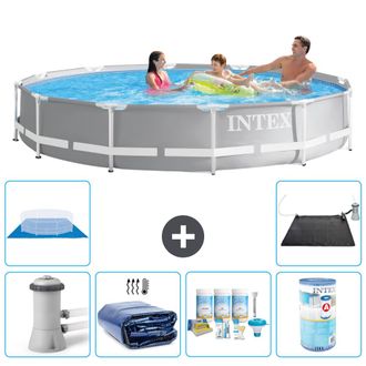 Intex Piscina Prism Frame Redonda - 366x76 Cm - 8-piezas S32122