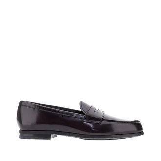 Churchs Mocasines Natalie Fum&eacute; en Piel Pulida - Shoes - Mujer - Rojo - 38 1/2 EU