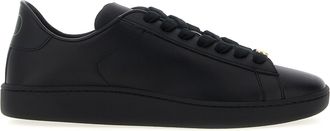 Valentino Garavani Black Calfskin Low Top Mens Sneakers