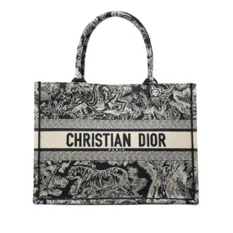 Dior Pre-owned Riviera Toile De Jouy Book Tote - Dames - Vintage Shopper - Blauw - ONE Size - Tweed - Vintage