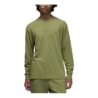 Nike Jordan Air Jordan Wordmark Tee Olive Green FJ0702-340