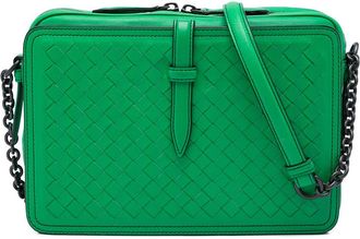 Bottega Veneta Pre-owned Bottega Veneta Nappa Intrecciato Belt Flap Camera Bag Ladies OUGRYRQZX9R6SFGL