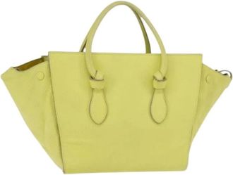 Celine Pre-owned Handbags, female, Yellow, Size: ONE SIZE Pre-owned Vintage Handbag