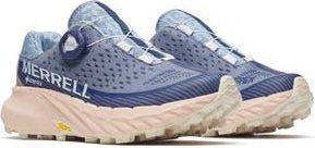 Merrell Agility Peak 5 BOA Gore-Tex Waterproof Trail Running Shoe in Indigo/Pink Salt at Nordstrom Rack, Size 5.5