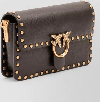 Pinko love bag leather shoulder bag