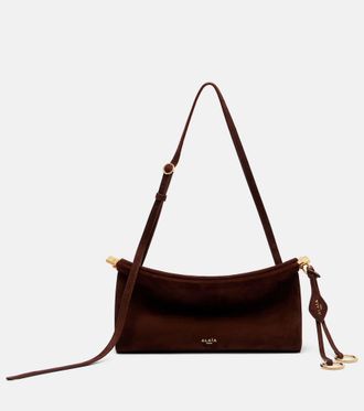 Alaia Ala&iuml;a Le Click suede shoulder bag