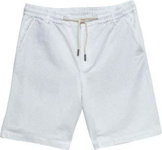 Salsa Shorts SALSA Salsa Jeans Leinenshorts Cotton Linen, Herren, Gr. XL, N-Gr, wei&szlig;, Obermaterial: 55% Leinen LI. 45% Baumwolle CO., Hosen Shorts