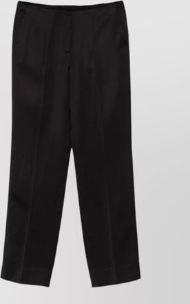 Toteme linen blend trousers straight leg tailored