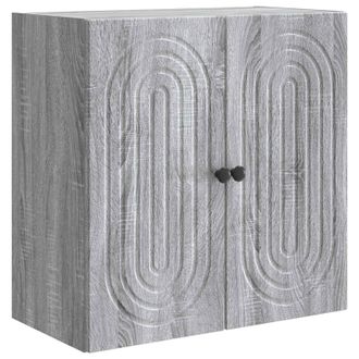 vidaXL Armario De Pared Sonoma Gris 59 X 31 X 60 Cm Vidaxl