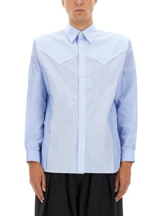 Maison Margiela Light Blue Regular Shirt