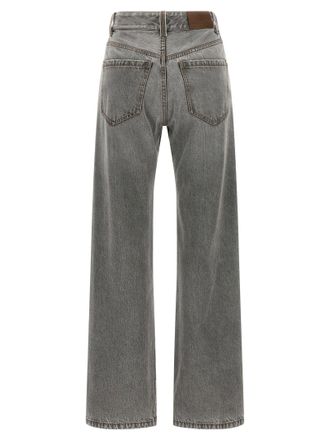 Brunello Cucinelli Contemporary Loose Jeans - Grey