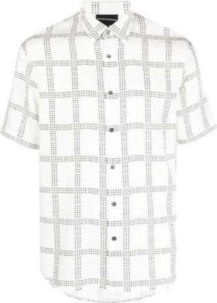 Emporio Armani Hombre, Camisas, Blanco, Talla: L