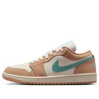 Nike Jordan (WMNS) Air Jordan 1 Low Light Orewood Brown Cannon DC0774-130