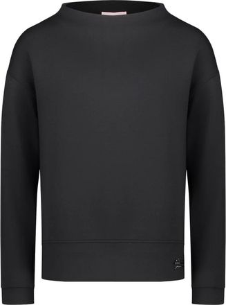 Betty Barclay Hoodies & sweatvesten, Dames, Zwart, 3Xl, Straight Turtleneck Sweatshirt