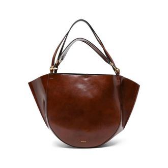 Wandler Shopping Bags, female, Brown, ONE SIZE, Hortensia Tote Palis