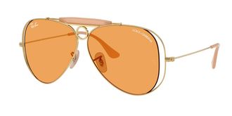 Ray-Ban RB3138M 001/7 Mens Sunglasses Gold Size 58