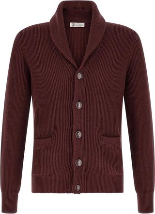 Brunello Cucinelli Hombre, Jerseys, Rojo, Talla: M