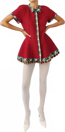 Celia B Dahlia Dress In Red