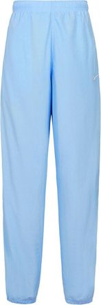 Nike Swoosh Embroidered Retro Nylon Sports Pants Light Blue CD6544-436