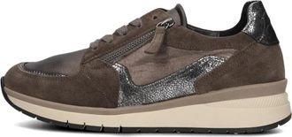 Gabor Bruine Lage Sneakers 307 - Dames - Sneakers - Bruin - 37 1/2 EU - Leer - Schoenen