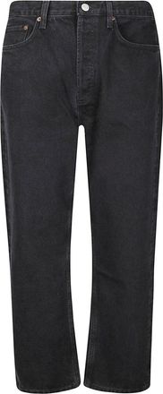 A Gold E Five-Pocket Jeans With Button Front Closure