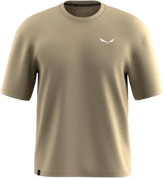 Salewa Eagle Glacier Loose T-Shirt Funktionsshirt für Herren | beige