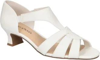 Easy Street Essie Sandal in White at Nordstrom, Size 7.5
