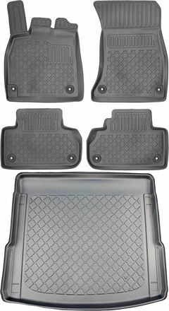 OEM Juego De Alfombrillas Para Coche Y Maletero Para Audi Q5 Ii Suv Desde Enero De 2017