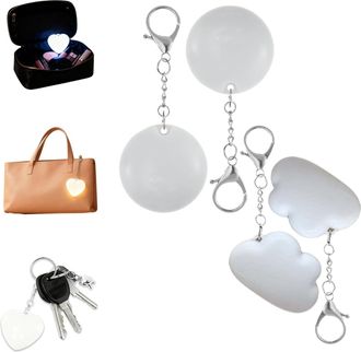 Generic Love Wallet Tote Bag Touch Sensing Light, Tote Bag Touch Light for Women, 4PC Rechargeable LED Automatic Glow Lights, Purse Lights for Inside Purse Cu