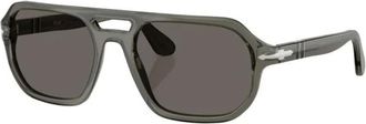 Persol Sunglasses, unisex, Gray, Size: 59 MM Guido Sunglasses