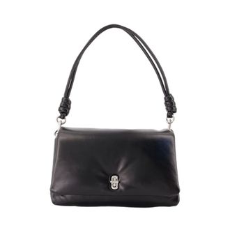 Marc Jacobs The Dual Shoulder Bag - Marc Jacobs - Leather - Black - female - Marc Jacobs - Shoulder Bags - Black - ONE SIZE - Bags