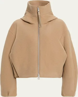 Canada Goose Chilliwack Hooded Wool Bomber Jacket