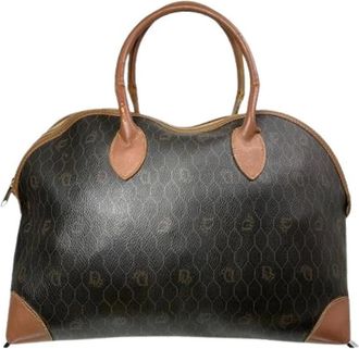 Dior Pre-owned Vintage Leren Handtas - Dames - Vintage Handtas - Bruin - ONE Size - Leer - Vintage