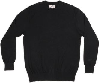 MC2 Saint Barth Merino Hoodies voor Regent Stijl - Heren - Sweatshirts - Zwart - S - Hoodies & sweatvesten