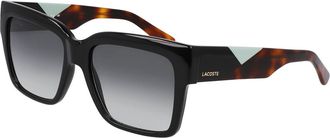 Lacoste L6033S 001 Womens Sunglasses Black Size 55