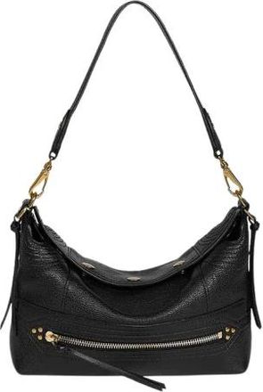 Jerome Dreyfuss Lucky Hobo Small - Dames - Tassen - Zwart - Maat: ONE Size Katoen