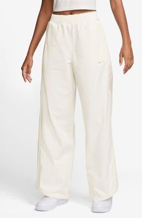 Nike Sportswear Collection Twill Track Pants in Sail/Light Ore Wood Brown at Nordstrom Rack, Size Large