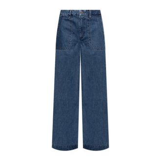 A.P.C. A.p.c., Jeans, Dames, Blauw, W29, Katoen, Jeans Seaside