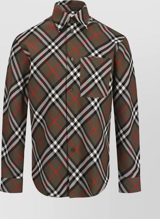 Burberry printed cotton shirt