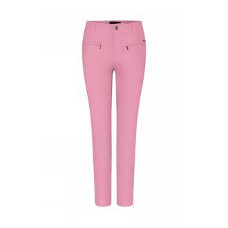 C.Ro Broeken, Dames, Roze, L, Slim-fit broek