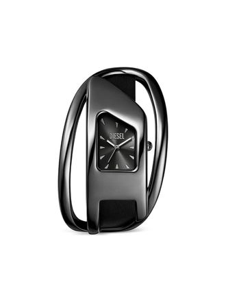Diesel Dz5629 roestvrij staal 44 mm horloge - Zwart