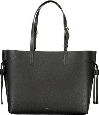 Furla Tassen, Dames, Zwart, ONE Size, Leer, Ava Tote