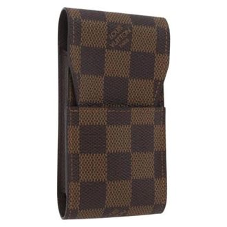Louis Vuitton Pre-owned Accessories, female, Brown, Size: ONE SIZE Pre-owned Cigarette Case