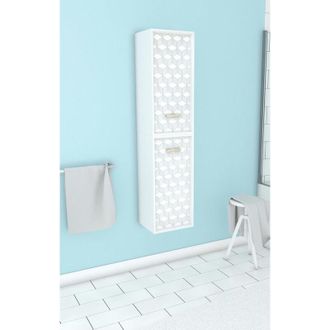 Aurlane Aurlane - Colonna da bagno Scandinavian Blocco bianco - H150xp25xl35cm - Nordik Teglinger