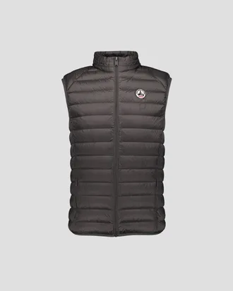 Jott Mens Tom Anthracite Sleeveless Down Jacket, Size Medium