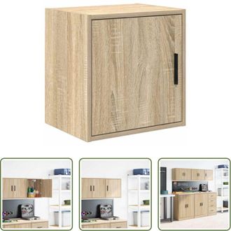 vidaXL Armadio per garage - Pensile per Garage Rovere Sonoma in Legno Multistrato