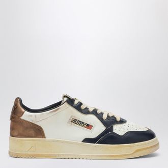 Autry Medalist Low Super Vintage sneakers in white blue copper